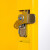 中研智能防爆气瓶柜 实验室全钢加厚防爆安全柜危险品气瓶安全储存柜钢瓶柜 黄色单瓶二代报警器