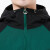 阿迪达斯 （adidas）外套男装春秋新款运动服三叶草梭织透气连帽上衣夹克HC0329 HC0329黑绿拼接  M