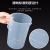 麦锐欧 实验室塑料量杯 带刻度塑料量杯 手柄刻度量杯 透明液体量杯 5000ml/个