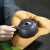 两笔宜兴原矿紫砂壶传统手工茶壶具套装家用名家潘晔石黄石瓢250c