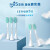 飞利浦（PHILIPS）电动牙刷头 3D软毛呵护牙龈 5支装 HX2025/02 适用于 HX24全系列电动牙刷