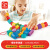 Hape(德国)儿童大颗粒精细积木玩具奇妙串珠套男孩节日宝宝礼物E8305