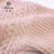 米皇季末出清 秋冬新款半高领羊绒衫女加厚套头纯羊绒毛衣宽松针织衫 藕粉色 105/L