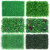 恒美 仿真塑料草坪40*60cm 绿植假草人工草 植物墙花园装饰 加花秧苗
