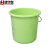集华世 多功能加厚手提装水塑料桶【36*34cm绿色22L】JHS-0176