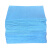 清洁除油布无尘布多用途工业擦拭布无纺布汽车喷漆烤漆贴膜吸水布 蓝色平纹100张(袋装)