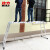 比力（BILI） 多功能折叠梯子铝合金加厚伸缩人字梯工程楼梯轻便型家用梯 直梯10.4米=人字5米 黑色5.0mm
