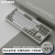 VTERGalaxy80pro铝合金机械键盘Gasket结构客制化全铝88键轴座热插拔有线无线铝坨坨键盘 奶盐白-三模汉白玉轴
