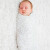 Lulujo Baby婴儿抱被新生儿包被襁褓巾包巾四季通用儿童浴巾毯子 抱被 浴巾礼盒2条装 LJ157绿野