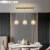 雷士照明（NVC）简约北欧风餐吊灯餐厅灯餐桌灯吊灯三头金色水晶玻璃（不带光源）
