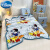 迪士尼卡通米奇夏季牛奶绒毛毯儿童空调薄毯床上用办公室午睡沙发盖毯子 白雪公主 150x200cm