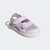 adidas WATER SANDAL魔术贴包头凉鞋女小童儿童阿迪达斯轻运动 紫色/粉色/白色 28(165mm)