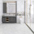 斯奇  400x800瓷砖卫生间瓷砖厨卫墙砖灰色大理石纹浴室厕所厨卫砖 连纹-LD48Y01