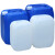 越越尚 化工废液塑料桶25L蓝色 堆码桶 加厚大号储水桶带盖发酵桶长方形YYS-HGT-L04