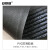 安赛瑞 双条纹PVC复合地垫 防滑蹭土垫 办公室条绒地毯脚垫 120×150cm 灰色 7E00075