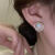 一竹春珍珠耳钉女2023年新款潮小众设计高级感轻奢气质耳饰法式复古耳环 珍珠耳钉