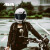 AVA王朝摩托车头盔复古骑行全盔冬季男女通用玻璃纤维3C认证V9X 玄魅黑+V9X XS（适合50-51cm头围）