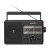 飞利浦（PHILIPS）TAR2368收音机全波段老人便携式老式广播老年人专用台式fm调频半导体大音量随身听电池款交直流电 TAR2368【指针式】+4节1号电池