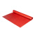 企桥绝缘橡胶垫配电室高压胶板胶皮毯电房电厂用红色1.0m*8mm*10m QQJYD