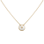 卡地亚项链女 卡地亚护身符AMULETTE DE系列镶钻项链女士 礼盒装 小号 18K黄金 白色珍珠贝母