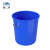 魅祥 大号圆桶塑料水桶加厚储水桶 酒店厨房工业环卫物业垃圾桶 发酵桶 50升不带盖（蓝色）