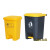 废料化学品分类垃圾箱脚踏垃圾桶锐器加厚型塑料加厚大桶针筒 45L特厚脚踏桶- 高韧性