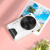 索SONY尼相机同型号CCD高清数码照相机学生党平价入门级复古小型旅游随身校园卡片机 101白色-4800万像素+20种滤镜+2.7寸高 官方标配