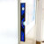 SHINWASHINWA日本亲和企鹅牌高精度蓝色水平尺有磁Basic铝制水平仪靠尺 73490 300mm 有磁