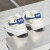 耐克（NIKE）新款女鞋春季板鞋户外低帮运动鞋经典时尚厚底小白鞋轻便 DM0113-102米白蓝 38.5