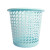 冰禹 BYrl-77 多功能办公室卫生间垃圾桶 塑料垃圾桶镂空垃圾桶纸篓 颜色随机（10个）