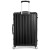 美旅铝框拉杆箱 潮男女托运箱商务万向轮行李箱 25英寸TSA密码箱旅行箱BB5哑光黑色