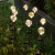 欧普灯太阳能铜线球led户外景观灯发光草坪圆球插地灯花园灯芦苇 1支装