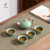 八方礼 哥窑和乐融融5入茶具便捷式旅行茶具