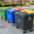 庄太太 【1100L】新国标环卫户外垃圾桶带盖大号挂车分类垃圾桶大型室外桶垃圾车