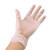 厚创 一次性PVC手套 加厚防护餐饮烘焙工业清洁手套 XL 100只/盒