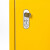 建功立业单瓶气瓶柜GY2775黄色一代报警器可定制