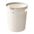 南北客 厨房客厅卫生间塑料垃圾桶高颜值大容量卧室圆形压圈纸篓 10L两个装