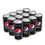百事可乐 无糖黑罐 Pepsi  碳酸饮料 细长罐 330ml*12罐 整箱装 新老包装随机发货 百事出品