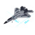 SHENX儿童遥控飞机战斗机F22成人男孩玩具耐撞固定翼大泡沫航模 12分钟续航 F22猛禽-822款