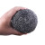 海斯迪克 HKF-1 钢丝球【20个】13克/个 食堂厨房钢丝球 不锈钢清洁球 金属除锈钢丝球