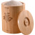 柏森优家 实木米桶15kg泰国橡胶木木制储米箱防虫防潮家用加厚米桶米缸 橡胶木 15KG/30斤装(1个)