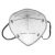 理松 防尘口罩 KN95折叠耳戴式A100防粉尘雾霾飞沫工业防尘装修打磨采矿木石材金属加工（1袋50只）