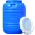 亚达-泔水桶发酵桶酵素桶加厚塑料桶带盖水桶165L/升家庭塑料储水桶 165升特厚蓝桶白盖