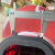 江苏宗申三轮摩托车空滤芯三轮车配件通用款原厂配套空滤原厂滤芯 孔距5.9厘米