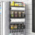 本王（BW）厨房冰箱置物架侧面挂架壁挂式保鲜膜多功能厨房收纳架 【定制加粗款】白色五层