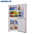 奥克斯（AUX） 双门电冰箱小型家用低噪节能 宿舍租房冷藏冷冻冰箱 125升 双门 BCD125P160L 金色
