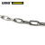 安赛瑞 304不锈钢链条 金属铁链子晾衣晒衣绳护栏链 φ3mm×30m 12251