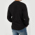 TOMMY HILFIGER 新款时尚潮流男士长袖T恤 黑色09T3585-001 XL