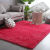定制长毛ins风地毯客厅卧室满铺可爱网红同款床边地毯地垫 扎染浅灰色 60里米*200里米
