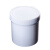 垒固  塑料广口直身瓶涂料油墨罐HDPE大口塑料瓶 白色500ml（5个） 